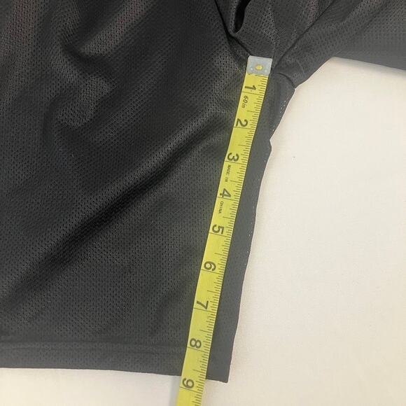 Washington Redskins On Field Practice Mesh Nylon Shorts Black 9" Size XL NEW - Picture 8 of 8